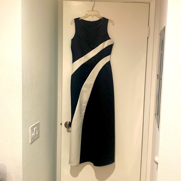 Vintage Jessica McClintock floor length dress - Picture 1 of 5